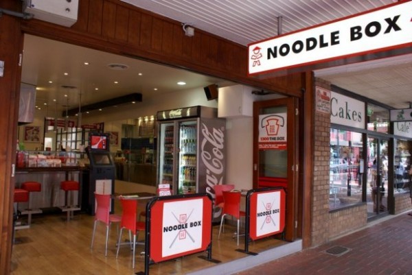view of noodlebox restaurant